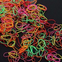 200 sztuk/worek mieszane kolorowe opaski gumowe dziewcząt zwierzę domowe pies DIY do włosów łuki do pielęgnacji spinka do włosów akcesoria do dla małych psów dostaw 5